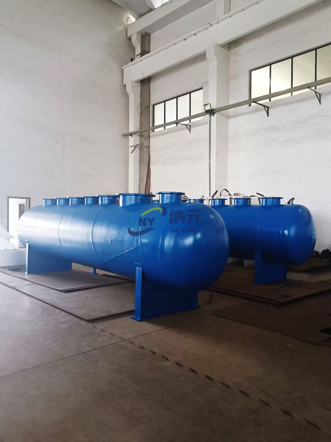 發(fā)貨安徽安慶四建集團項目部的分集水器